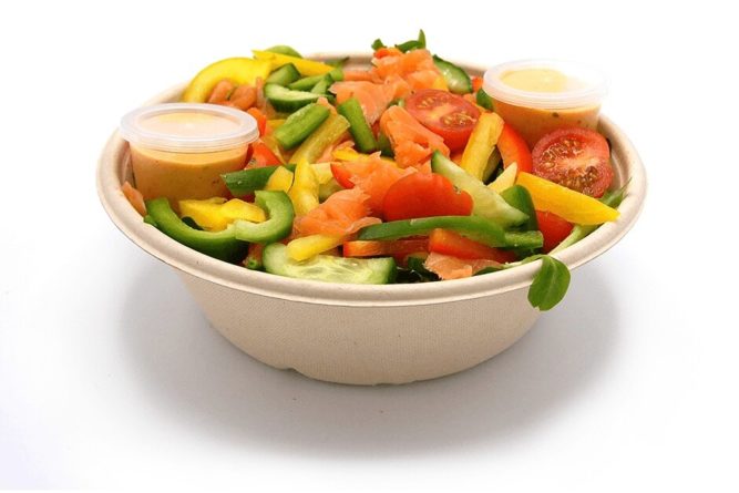 Salade zalm