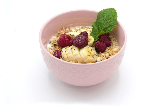 Yoghurt met cruesli