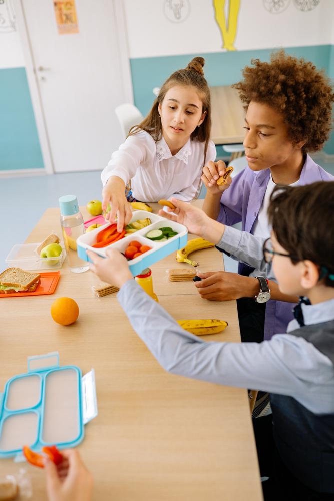 kinderen lunch