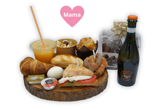 Luxe Moederdag lunch met bubbels + chocobox