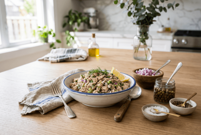 Frisse tonijnsalade zelf maken